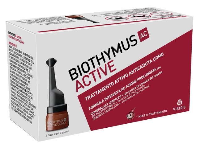 BIOTHYMUS AC ACTIVE TRATTAMENTO ATTIVO ANTICADUTA UOMO 10 FIALE 3,5 ML - Doctor Vinz
