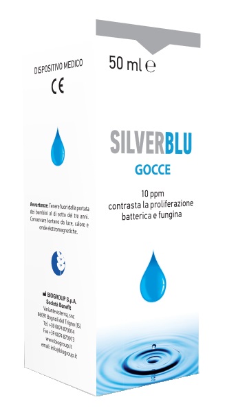 SILVER BLU GOCCE 50 ML - Doctor Vinz