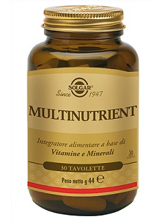 MULTINUTRIENT SOLGAR 30 TAVOLETTE - Doctor Vinz