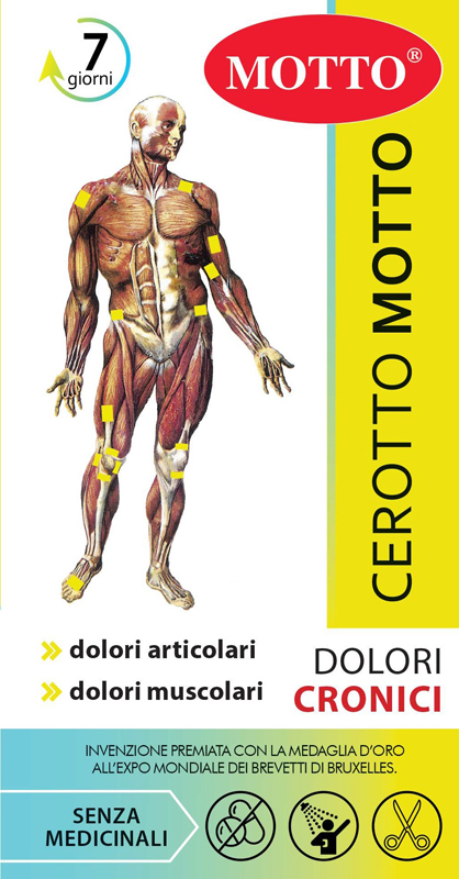 CEROTTO MOTTO 2 PEZZI 5X15 CM - Doctor Vinz