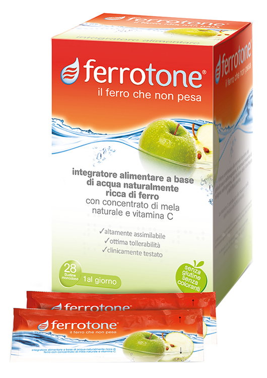 FERROTONE APPLE 28 SACCHETTI 25 ML - Doctor Vinz