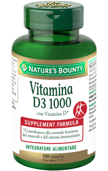 VITAMINA D3/1000 100 TAVOLETTE - Doctor Vinz