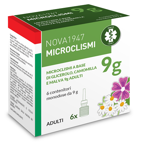 NOVA1947 MICROCLISMI 9G ADULTI 6 CONTENITORI MONODOSE - Doctor Vinz