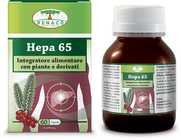 HEPA 65 60 CAPSULE FLACONE 28,8 G - Doctor Vinz