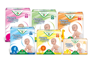 SEMPRE ASCIUTTO MINI TAGLIA 2 3/6KG 21 PEZZI PROFAR - Doctor Vinz