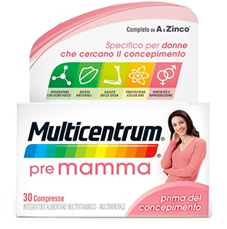 MULTICENTRUM PRE MAMMA 30 COMPRESSE - Doctor Vinz