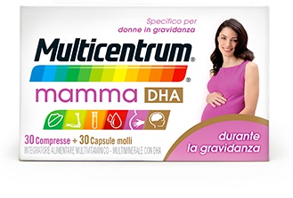MULTICENTRUM MAMMA DHA 30 COMPRESSE + 30 CAPSULE - Doctor Vinz