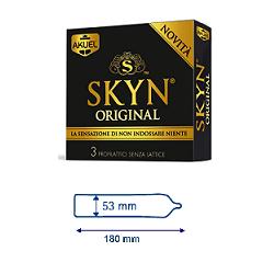 PROFILATTICO ANSELL AKUEL SKIN ORIGINAL 3 PEZZI - Doctor Vinz