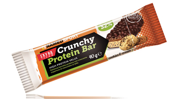 CRUNCHY PROTEINBAR COOKIES & CREAM 1 PEZZO 40 G - Doctor Vinz