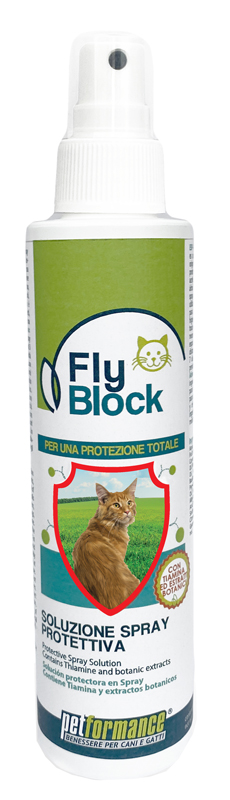FLYBLOCK SOLUZIONE SPRAY PROTEZIONE GATTO 150 ML - Doctor Vinz