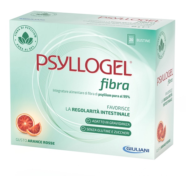PSYLLOGEL FIBRA ARANCE ROSSE 10 BUSTINE 43 G - Doctor Vinz