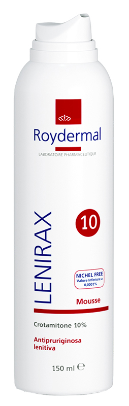 LENIRAX MOUSSE DERMATOLOGICA CROTAMITONE 10 % 150 ML - Doctor Vinz