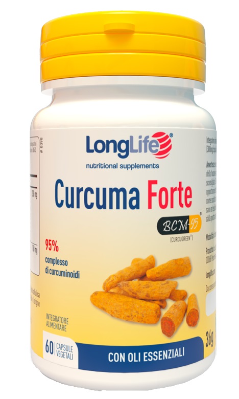 LONGLIFE CURCUMA FORTE 60 CAPSULE VEGETALI - Doctor Vinz