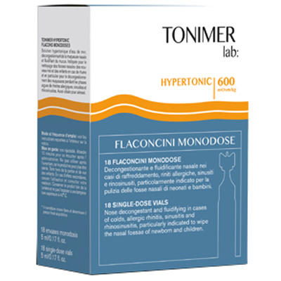 TONIMER LAB HYPERTONIC 18 FLACONCINI MONODOSE - Doctor Vinz