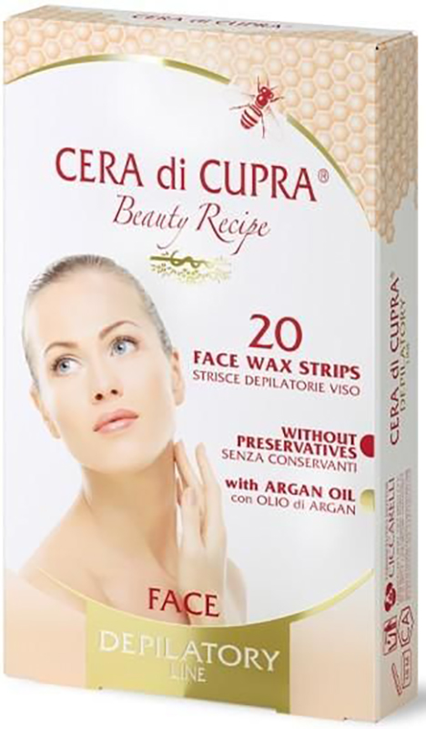 CERA DI CUPRA STRISCE DEPILATORIE VISO 20 PZ - Doctor Vinz