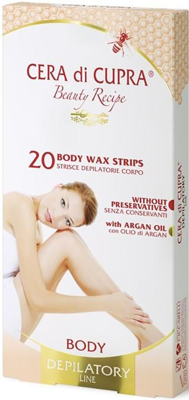 CERA DI CUPRA STRISCE DEPILATORIE CORPO 20 PZ - Doctor Vinz
