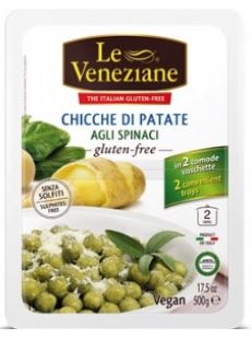 LE VENEZIANE CHICCHE DI PATATE AGLI SPINACI 500 G - Doctor Vinz