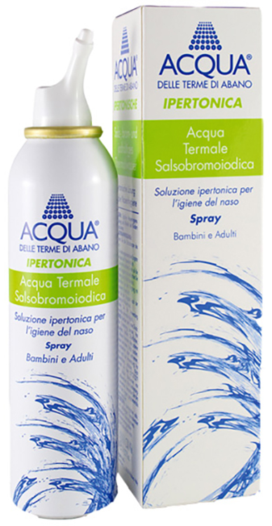 ACQUA DELLE TERME DI ABANO IPERTONICA SPRAY IRRIGAZIONE NASALE 125 ML - Doctor Vinz