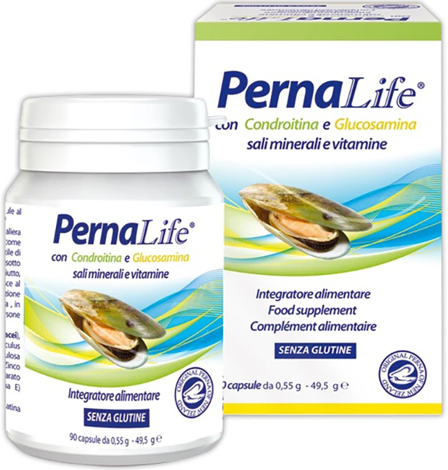 PERNALIFE GLUCOSAMINA CONDROITINA VITAMINE E MINERALI 90 CAPSULE - Doctor Vinz