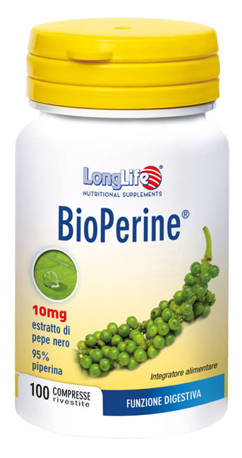 LONGLIFE BIOPERINE 100 COMPRESSE - Doctor Vinz