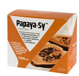 PAPAYA-SY 20 BUSTINE 92 G POLVERE OROSOLUBILE - Doctor Vinz