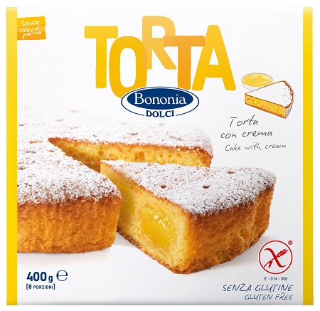 BONONIA TORTA CON CREMA SENZA GLUTINE 400 G - Doctor Vinz