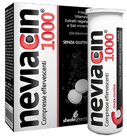 NEVIACIN 1000 20 COMPRESSE EFFERVESCENTI - Doctor Vinz