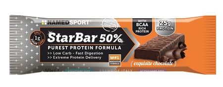 STARBAR 50% PROTEIN EXQUISITE CHOCOLATE 50 G - Doctor Vinz