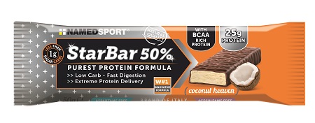 STARBAR 50% PROTEIN COCONUT HEAVEN 50 G - Doctor Vinz