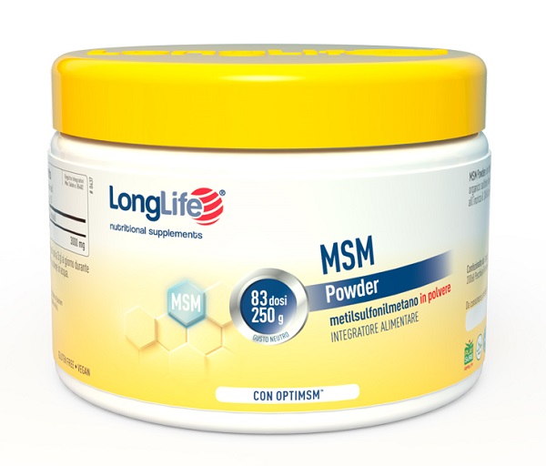 LONGLIFE MSM POWDER 250 G - Doctor Vinz