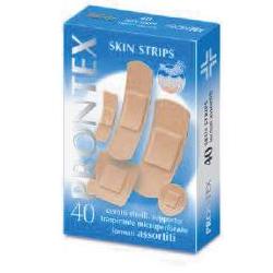 CEROTTO PRONTEX SKIN STRIPS 6 FORMATI ASSORTITI ASTUCCIO 40 PEZZI - Doctor Vinz