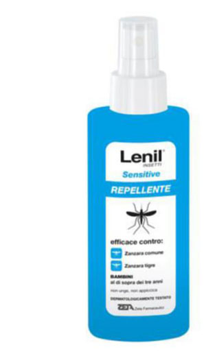 LENIL INSETTI SENSITIVE EMULSIONE ANTIZANZARA IN FLACONE + POMPA DISPENSER 100 ML - Doctor Vinz
