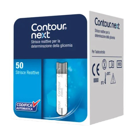 CONTOUR GLICEMIA STRISCE REATTIVE 50 PEZZI - Doctor Vinz