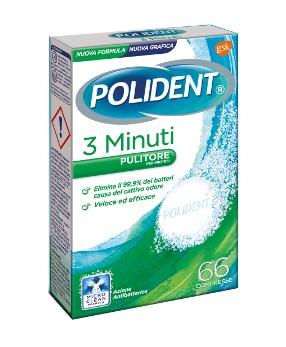 POLIDENT 3 MINUTI 66 COMPRESSE - Doctor Vinz