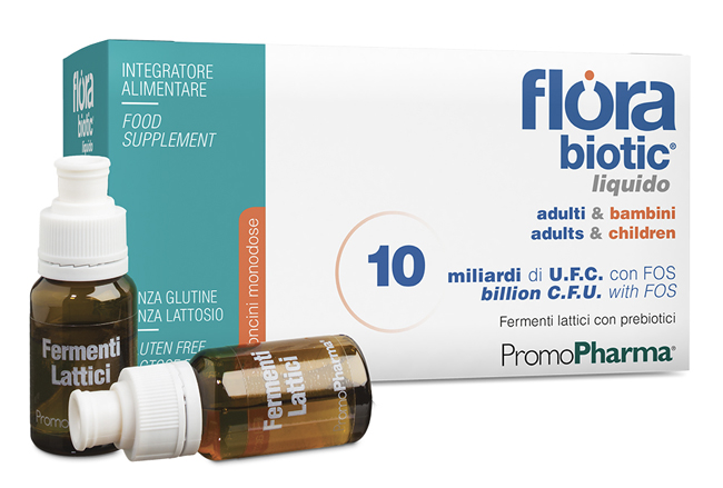 FLORA LIQUIDO ADULTI & BAMBINI 10 FLACONCINI X 10 ML - Doctor Vinz