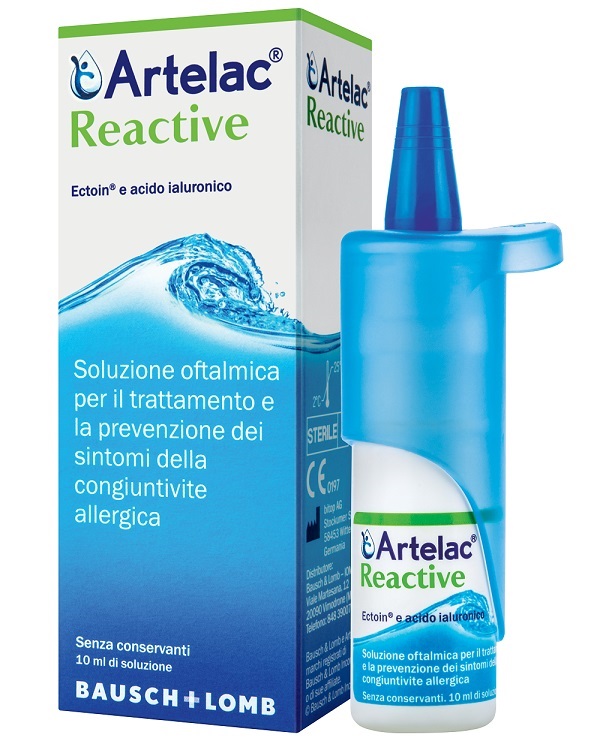 ARTELAC REACTIVE SOLUZIONE OFTALMICA MULTIDOSE FLACONE 10 ML - Doctor Vinz