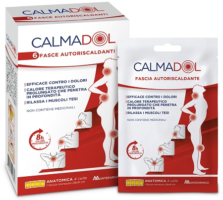 CALMADOL FASCIA RISCALDANTE PACK 6 PEZZI - Doctor Vinz