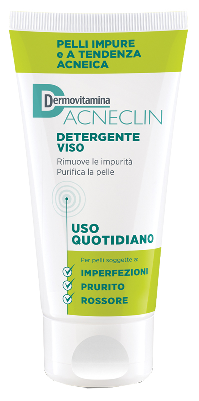 DERMOVITAMINA ACNECLIN DETERGENTE VISO 200 ML - Doctor Vinz