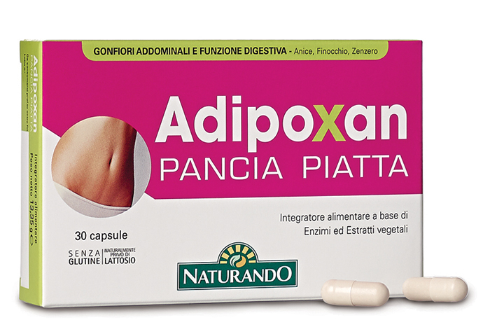 ADIPOXAN PANCIA PIATTA 30 CAPSULE - Doctor Vinz