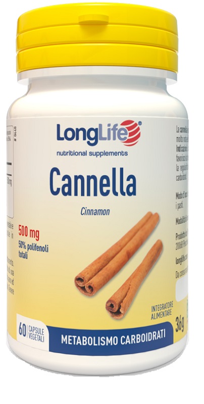 LONGLIFE CANNELLA 60 CAPSULE - Doctor Vinz