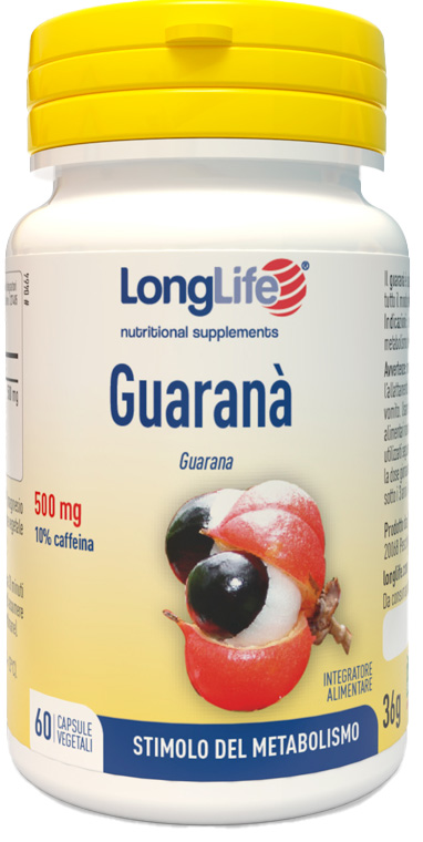LONGLIFE GUARANA 60 CAPSULE VEGETALI - Doctor Vinz