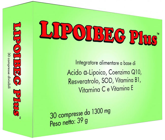 LIPOIBEG PLUS 30 COMPRESSE DA 1300 MG - Doctor Vinz