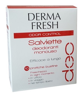 DERMAFRESH ODOR CONTROL 10 SALVIETTINE - Doctor Vinz