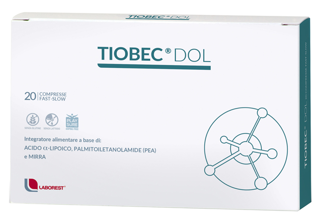 TIOBEC DOL 20 COMPRESSE DA 1455 MG - Doctor Vinz