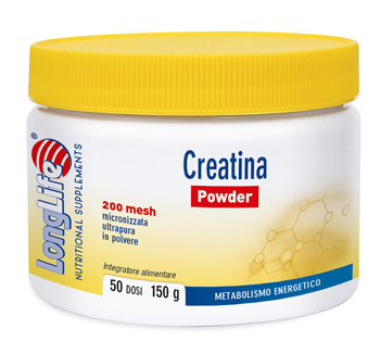 LONGLIFE CREATINA MICRONIZZATA 200 G - Doctor Vinz