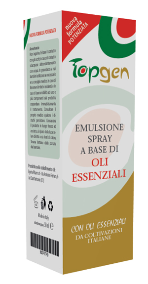TOPGEN EMULSIONE SPRAY A BASE DI OLI ESSENZIALI 50 ML - Doctor Vinz