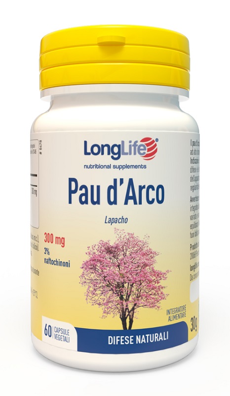 LONGLIFE PAU DARCO 60 CAPSULE VEGETALI - Doctor Vinz