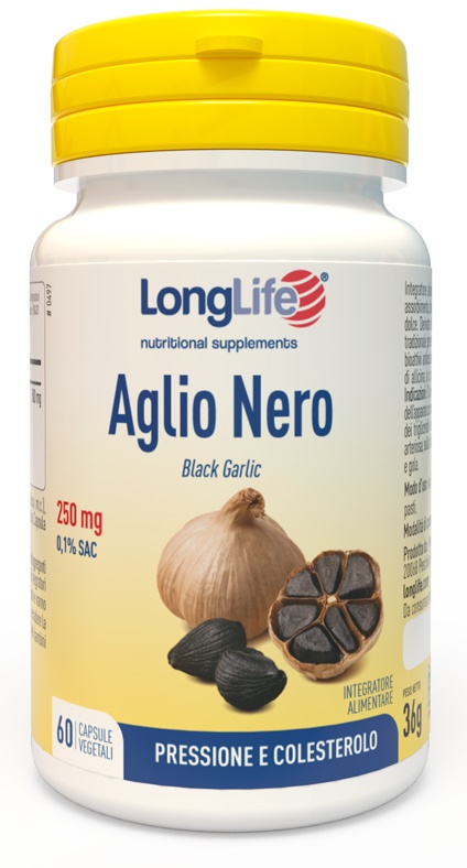 LONGLIFE AGLIO NERO 60 VEGICAPSULE - Doctor Vinz