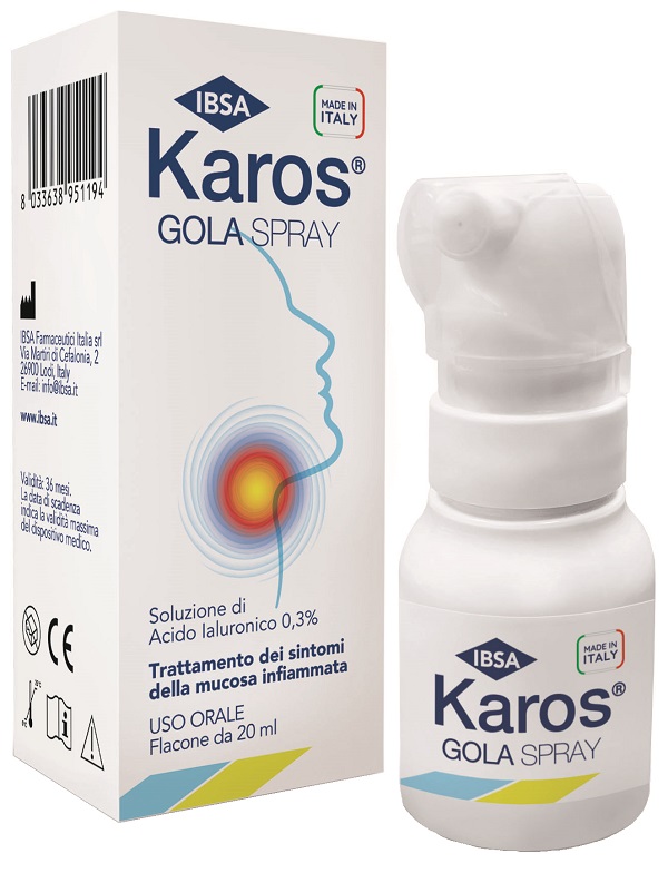 KAROS - SPRAY ORALE 0,3% 20 ML - Doctor Vinz