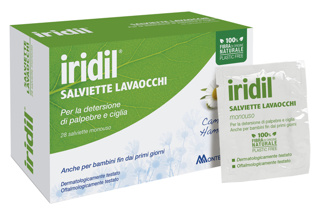 IRIDIL SALVIETTINE LAVAOCCHI 28 PEZZI - Doctor Vinz